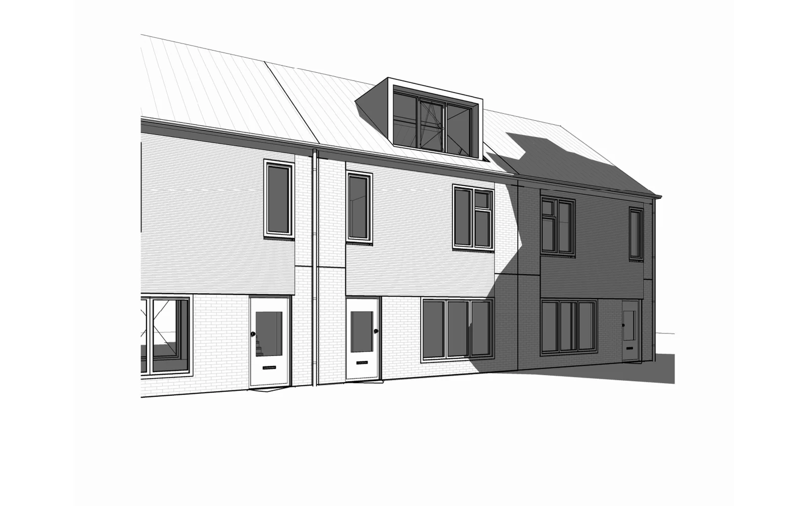 Bouwkundige tekening van Faunalaan 42, Driebergen