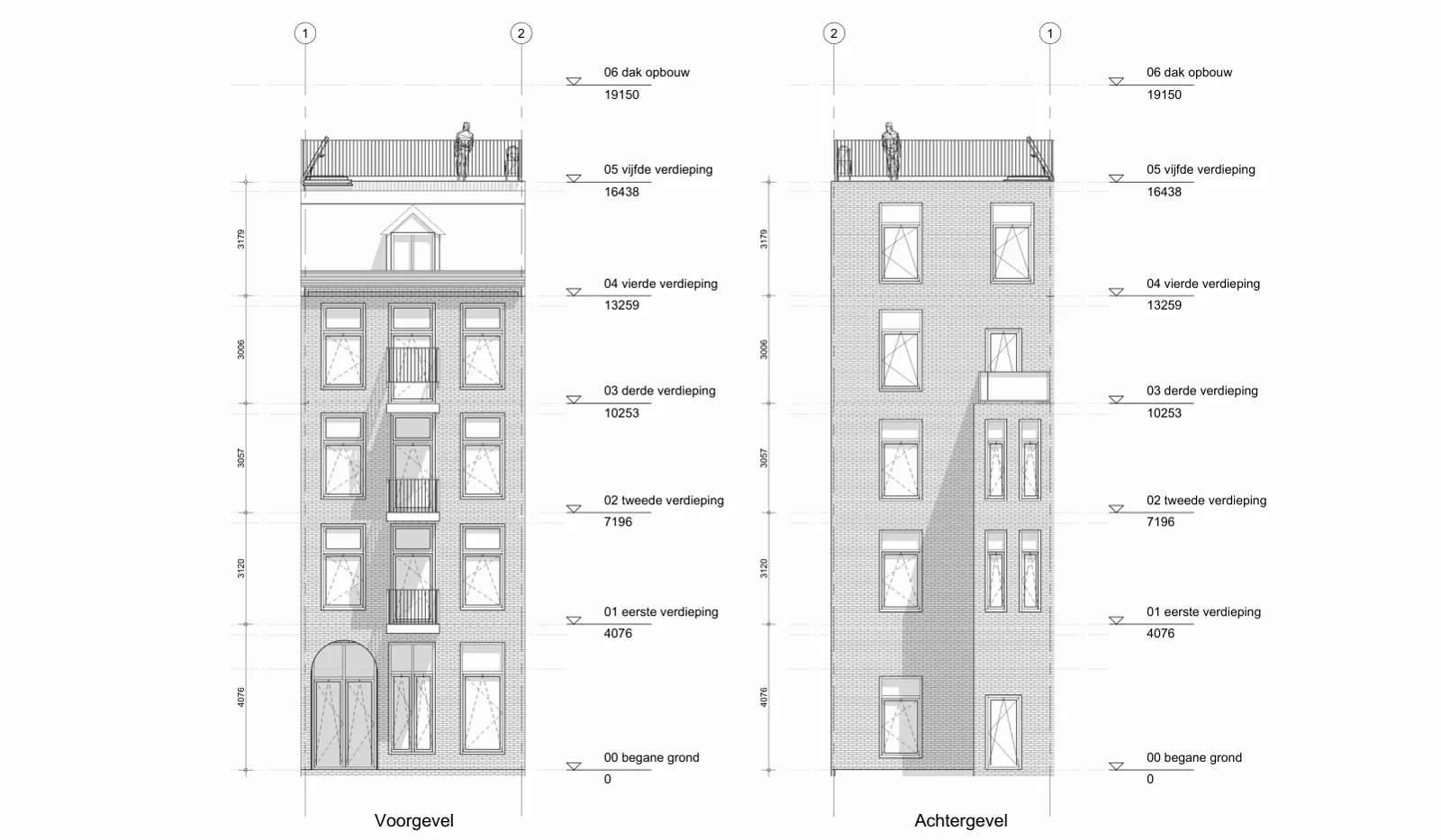 Dakhuis / dakopbouw – Kanaalstraat 106-3